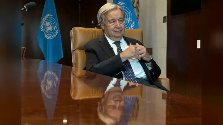 Preparing to leave office, with world beset by problems, UN chief talks of a way forward