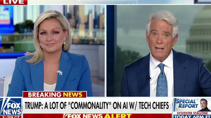 President Donald Trump hosts tech titans to discuss the future of artificial intelligence | Fox News Video