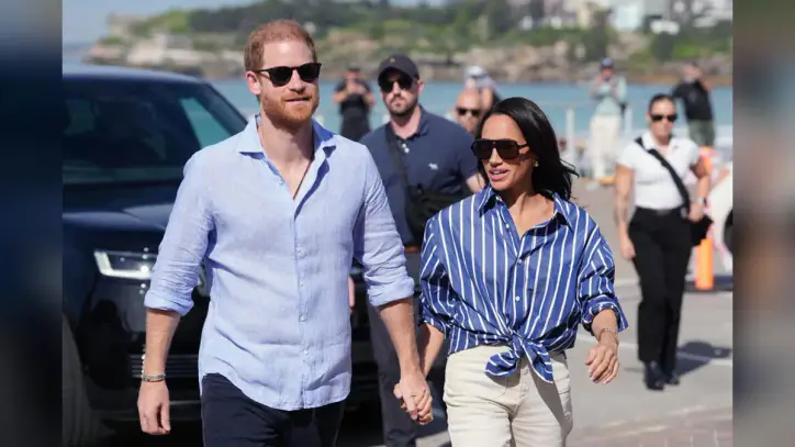 Prince Harry and Wife Meghan Arrive in the UK as They Make a Fresh Start in Britain