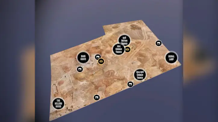 Project digitally recreates a buried World War I battlefield