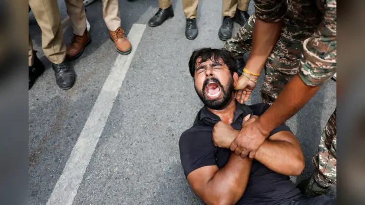 Protesters Seeking India Election Chief's Ouster Detained, as 'Cockroach' Leaders Released