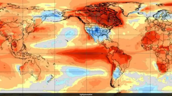 "Earth Almost Entirely In Red": Warnings As "Super-Duper El Nino" Intensifies