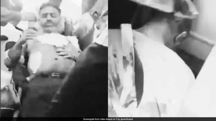 "He Hit Me": Video Shows Chaos On flydubai Flight After Indian Pilot Attacked