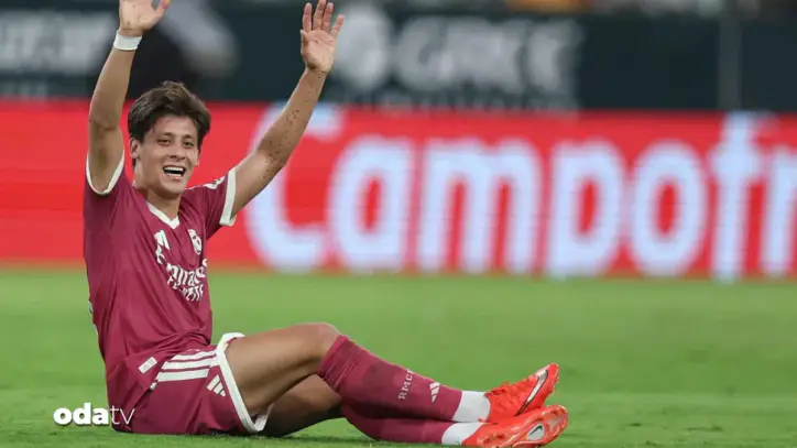 Real Madrid yenildi ama Arda yıldızlaştı