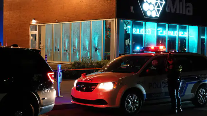 Research centre, AI company vandalized ahead of Montreal artificial intelligence summit | CBC News