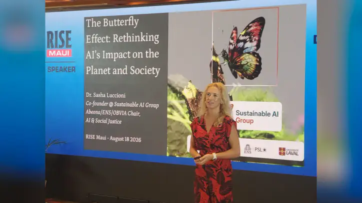 RISE Maui speaker examines costs of AI