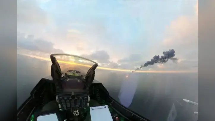 Romanian F-16 Fighter Jets Shoot Down Two Drones Over Romanian Territorial Waters