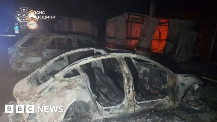 Russia and Ukraine exchange strikes as two killed at Moldova border