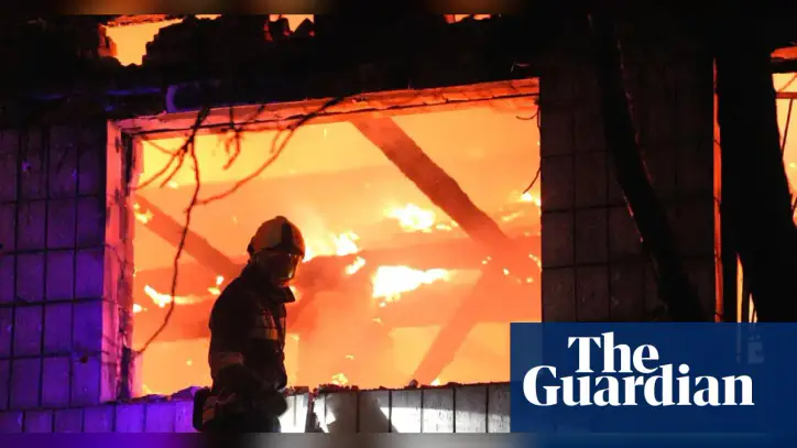 Russia kills at least 12 on sixth night of drone attacks on Kyiv