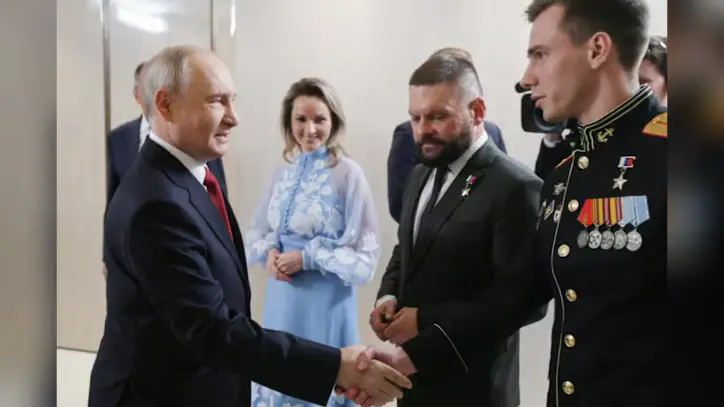 Russia touts candidates who fought in Ukraine for its wartime parliamentary election
