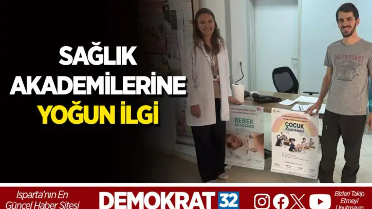 SAĞLIK AKADEMİLERİNE YOĞUN İLGİ