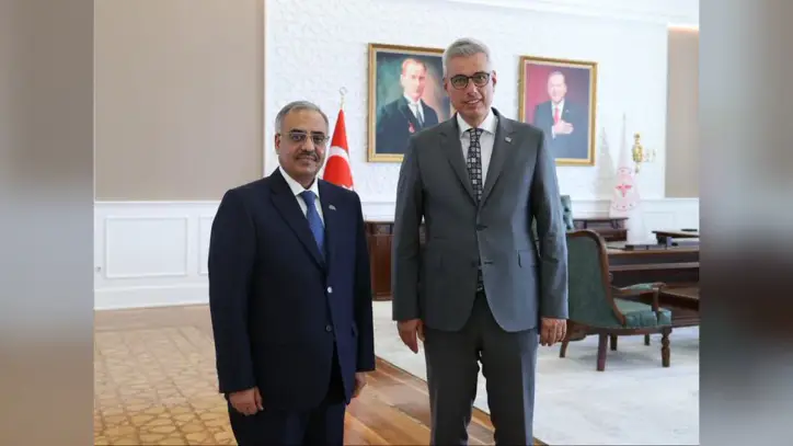 Sağlık Bakanı Memişoğlu D-8 Genel Sekreteri ile Görüştü