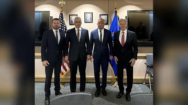 Sağlık Bakanı Memişoğlu, Washington'da Kennedy ile sağlık iş birliğini görüştü