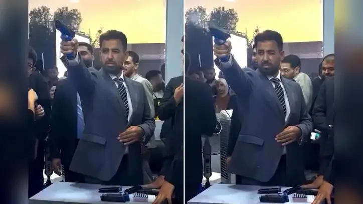 Sağlık Bakanı silahı eline aldı! Yaptığı herkesi şaşkına çevirdi