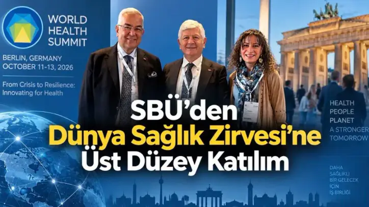 Sağlık Bilimleri Üniversitesi Dünya Sağlık Zirvesi 2026’da