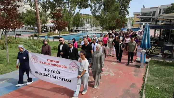 Sağlık Çalışanları Kırıkkale’de Farkındalık İçin Yürüdü