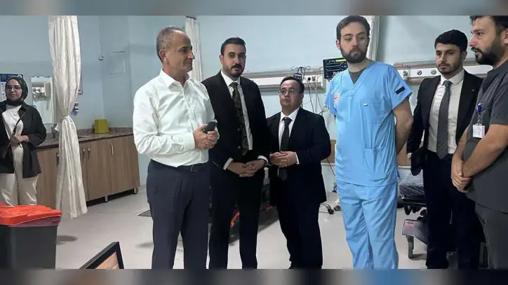 Sağlık Müdürü Kara hastanede hasta ve çalışanları dinledi