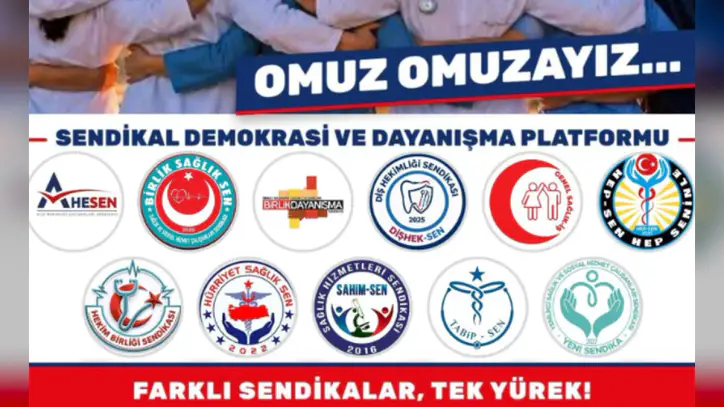 11 sağlık ve sosyal hizmet sendikası Sendikal Demokrasi ve Dayanışma Platformu'nu kurdu