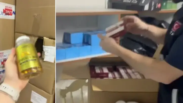 Sahte sağlık ürünlerini yurt dışına gönderen 13 şüpheli yakalandı
