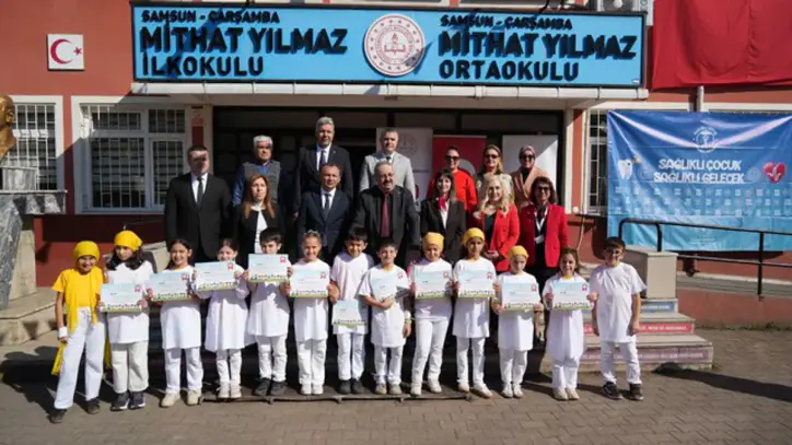 "Sağlıklı Çocuk, Sağlıklı Gelecek Programı": Öğrenciler sağlık elçisi oldu - Samsun Haberleri - Habertürk Yerel Haberler