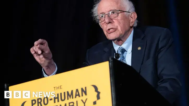 Sanders calls for US and China to work together in regulating AI