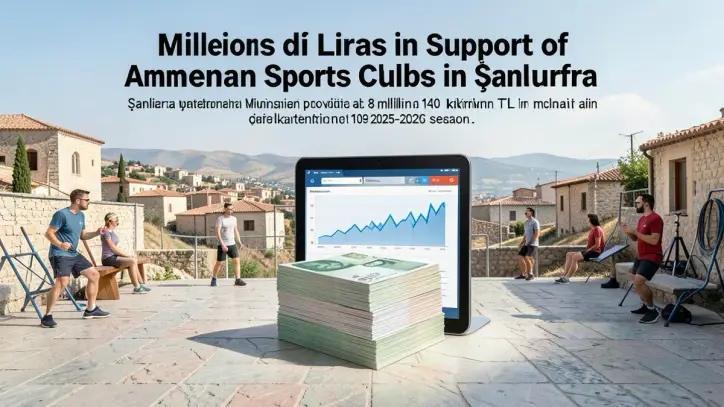 Şanlıurfa'da Amatör Spor Kulüplerine Milyonlarca Liralık Destek