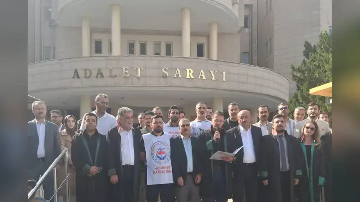 Şanlıurfa'da Gazze'deki sağlık sistemine yönelik saldırılara tepki
