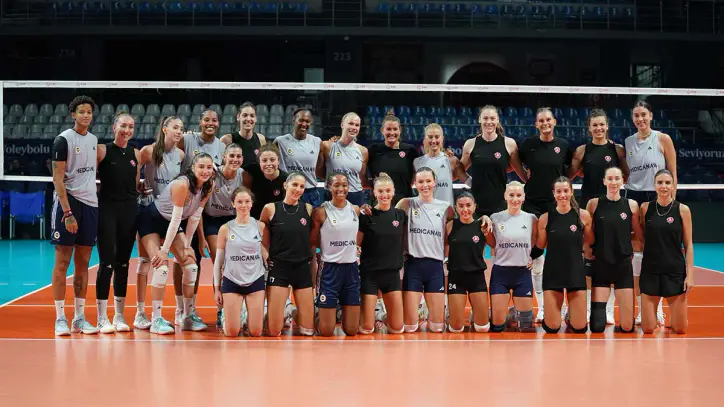 Sarı Melekler, THY ile hazırlık maçında karşılaştı - Fenerbahçe SK
