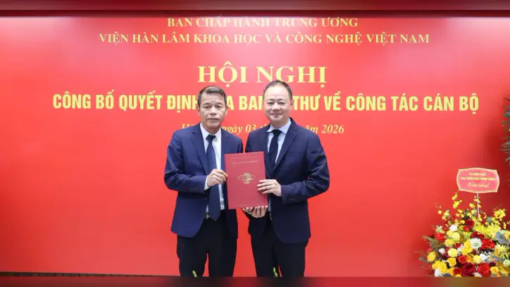 Sayın Vu Thanh Mai, Vietnam Bilim ve Teknoloji Akademisi Başkan Yardımcılığı görevini yürütmektedir.