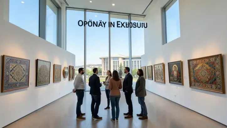 Şehr-i Kütahya Kültür ve Sanat Sergisi Eskişehir'de Açıldı