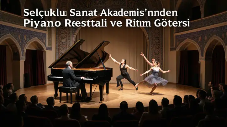 Selçuklu Sanat Akademisi'nden Piyano Resitali ve Ritim Gösterisi