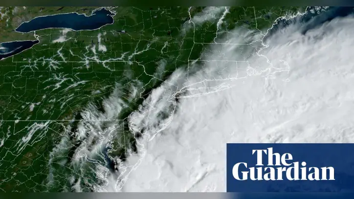 ‘Significant’ nor’easter brings high winds and heavy rain to US east coast