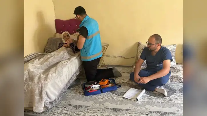 Şırnak'ta 2026'nın ilk 8 ayında 30 bin 895 evde sağlık ziyareti yapıldı
