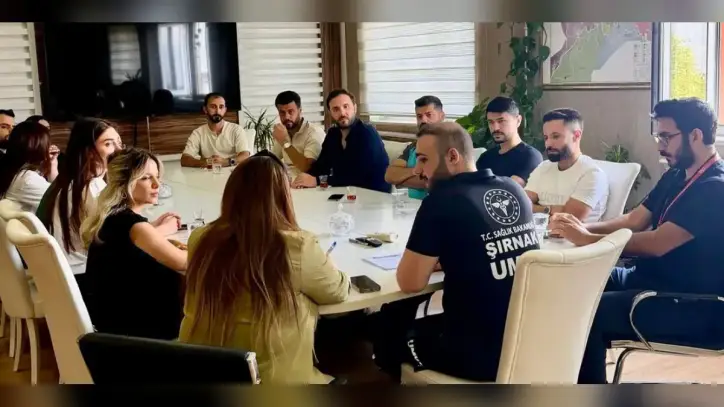 Şırnak’ta sağlık personeline yönelik eğitimler değerlendirildi