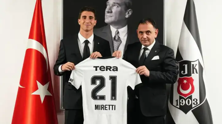 Son Dakika Spor Haberi | Fabio Miretti, resmen Beşiktaşta