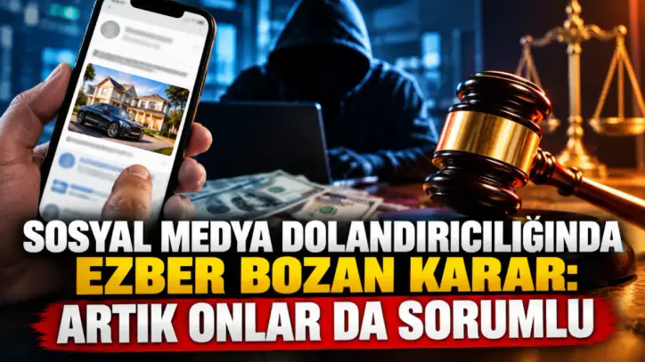 Sosyal medya dolandırıcılığında ezber bozan karar: Artık onlar da sorumlu
