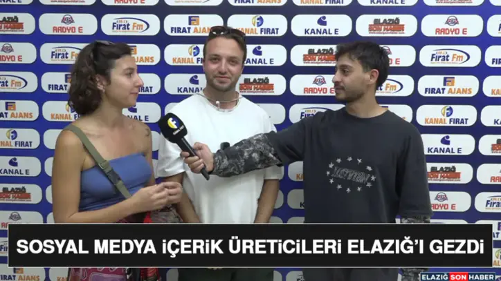 Sosyal Medya İçerik Üreticileri Elazığ’ı Gezdi