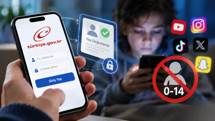 15 yaş altına sosyal medya için e-Devlet doğrulaması geliyor - Manşet Haber