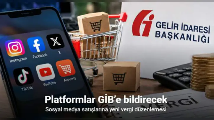 Sosyal medya platformlarındaki alışverişlere vergi yükümlülüğü