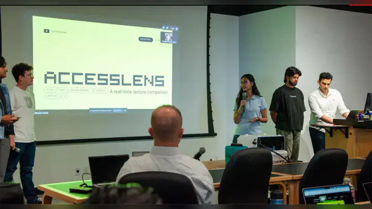 Students build AI-powered solutions for education at Minds and Machines Hackathon - @theU