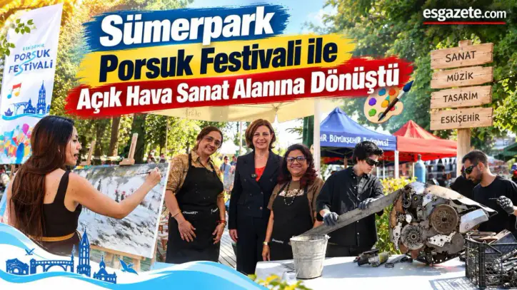 Sümerpark adeta açık hava sanat alanına dönüştü