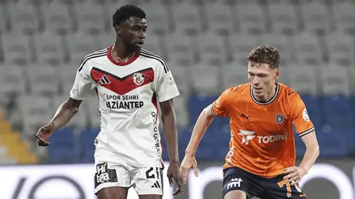 Süper Lig'de Başakşehir, Gaziantep FK'yı mağlup etti