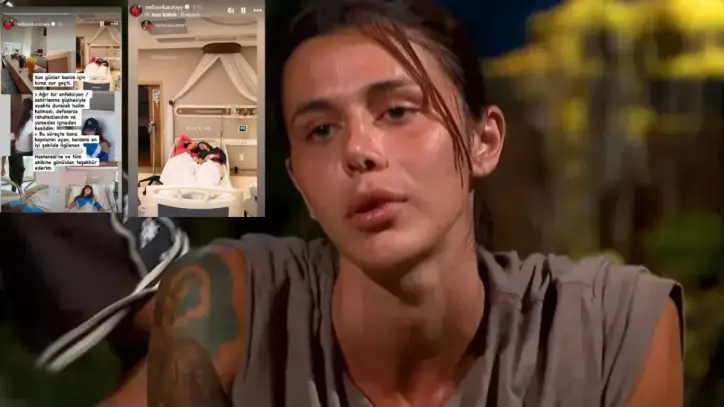 Survivor Nefise Karatay hastane yatağından paylaştı! Sağlık durumu nasıl?