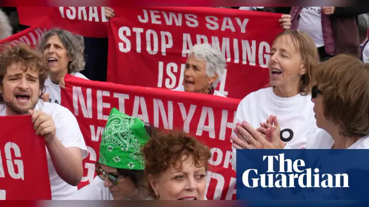 Susan Sarandon and Hannah Einbinder arrested at anti-Netanyahu protest in New York