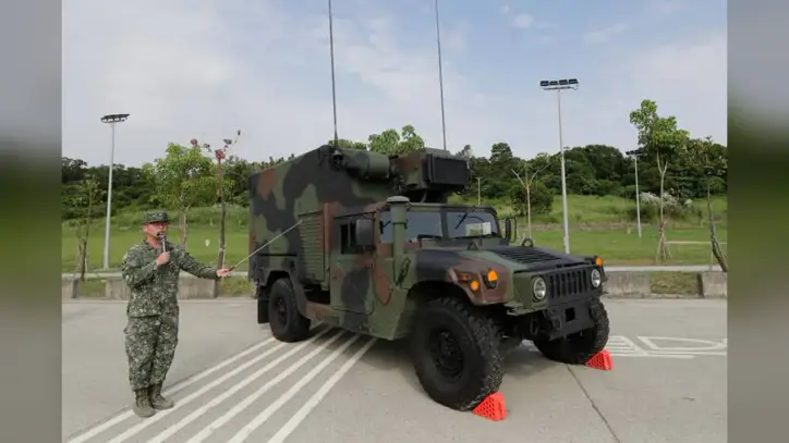 Taiwan says US arms sales to island are unchanged, but a $14B package remains on hold