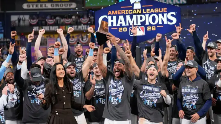 Rays win AL pennant, advance to World Series