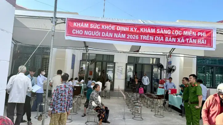 Tan Hai Beldesi Polisi Ulusal Sağlık Kontrolünde Güvenliği Sağladı
