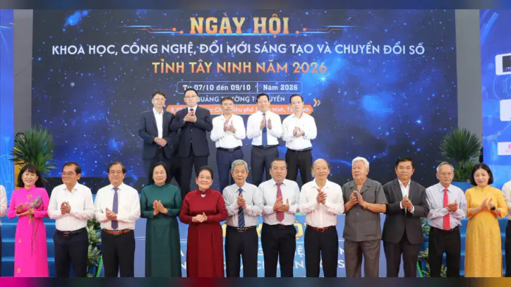 Tay Ninh: Bilim, Teknoloji, İnovasyon ve Dijital Dönüşüm Festivali Açılış Töreni