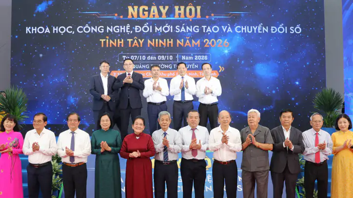 Tay Ninh: Bilim, Teknoloji, İnovasyon ve Dijital Dönüşüm Festivali Açılış Töreni
