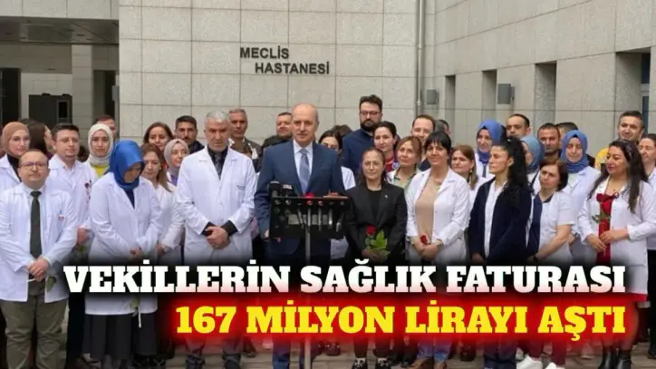 TBMM 8 aylık sağlık harcaması 167,8 milyon lirayı aştı